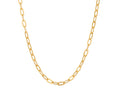 GURHAN, GURHAN Hoopla Gold Link Short Necklace, 12x4mm Oval, Plain