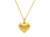 GURHAN, GURHAN Romance Gold Locket Pendant Necklace, 30mm Heart, Diamond