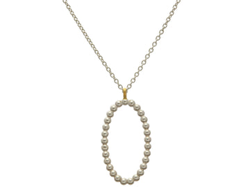 GURHAN, GURHAN Caviar Sterling Silver Pendant Necklace,  with No Stone & Gold Accents