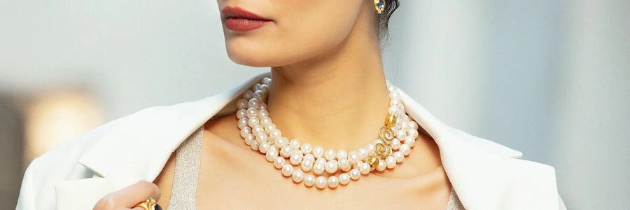 Pearl Perfection in 24K Gold: Bold New Take on Classic Elegance