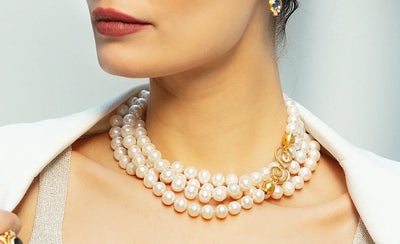 Pearl Perfection in 24K Gold: Bold New Take on Classic Elegance