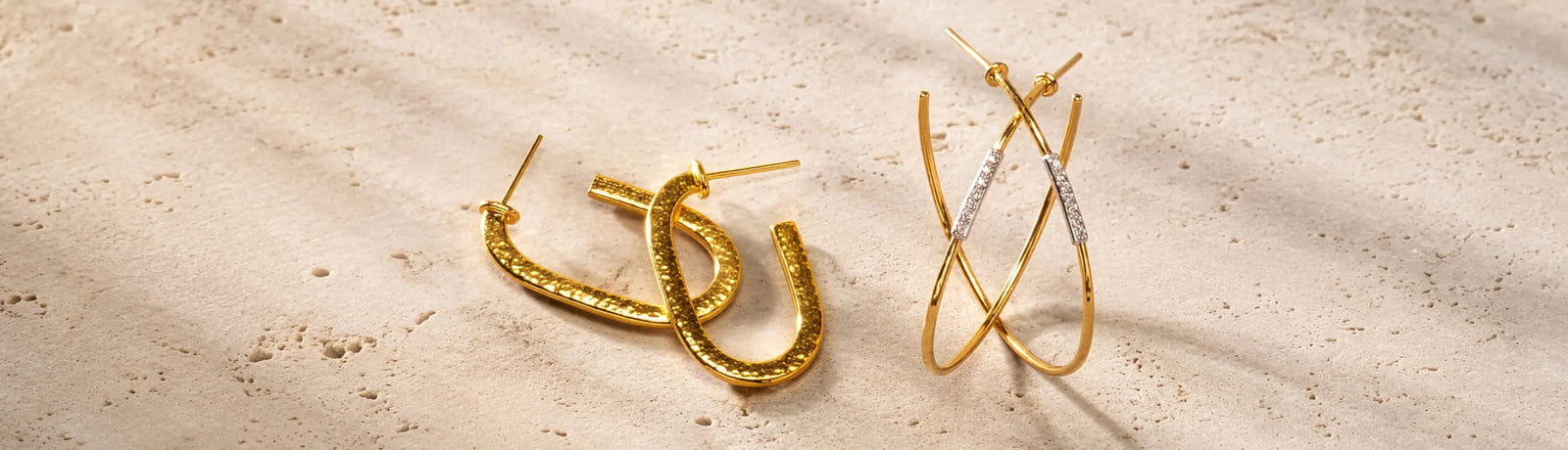 Gold Hoop Earrings