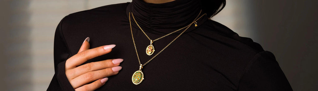 Gold Locket Necklaces