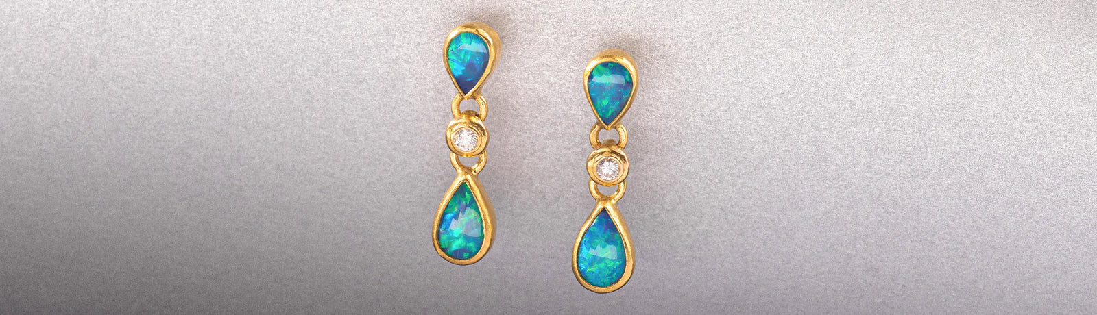 GURHAN Opal Gold Earrings