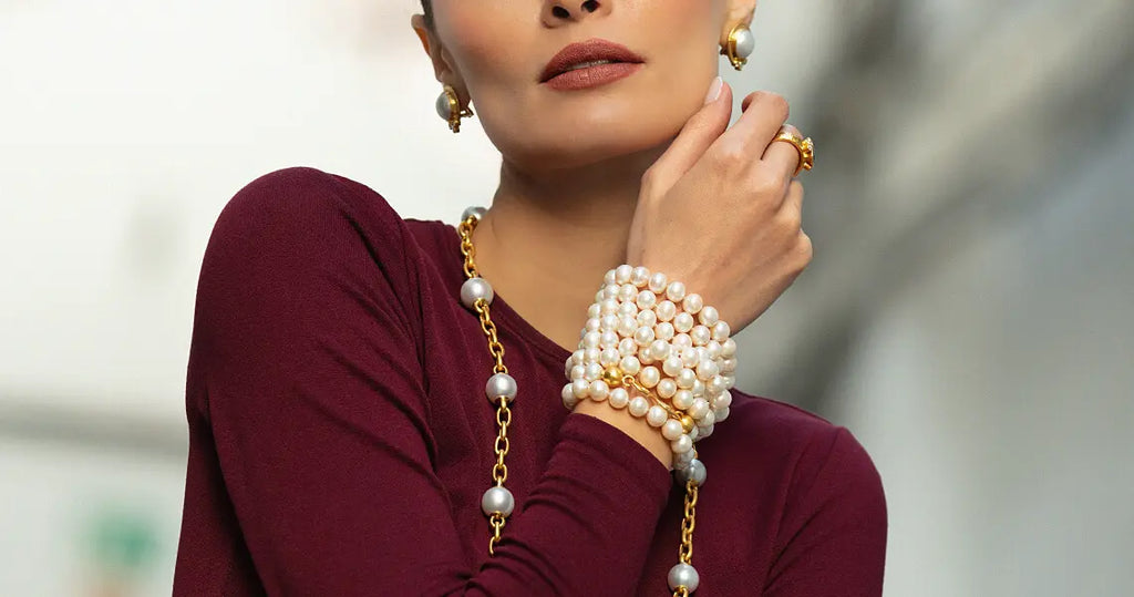 The Oyster Collection – A Fusion of 24k Gold & Pearls