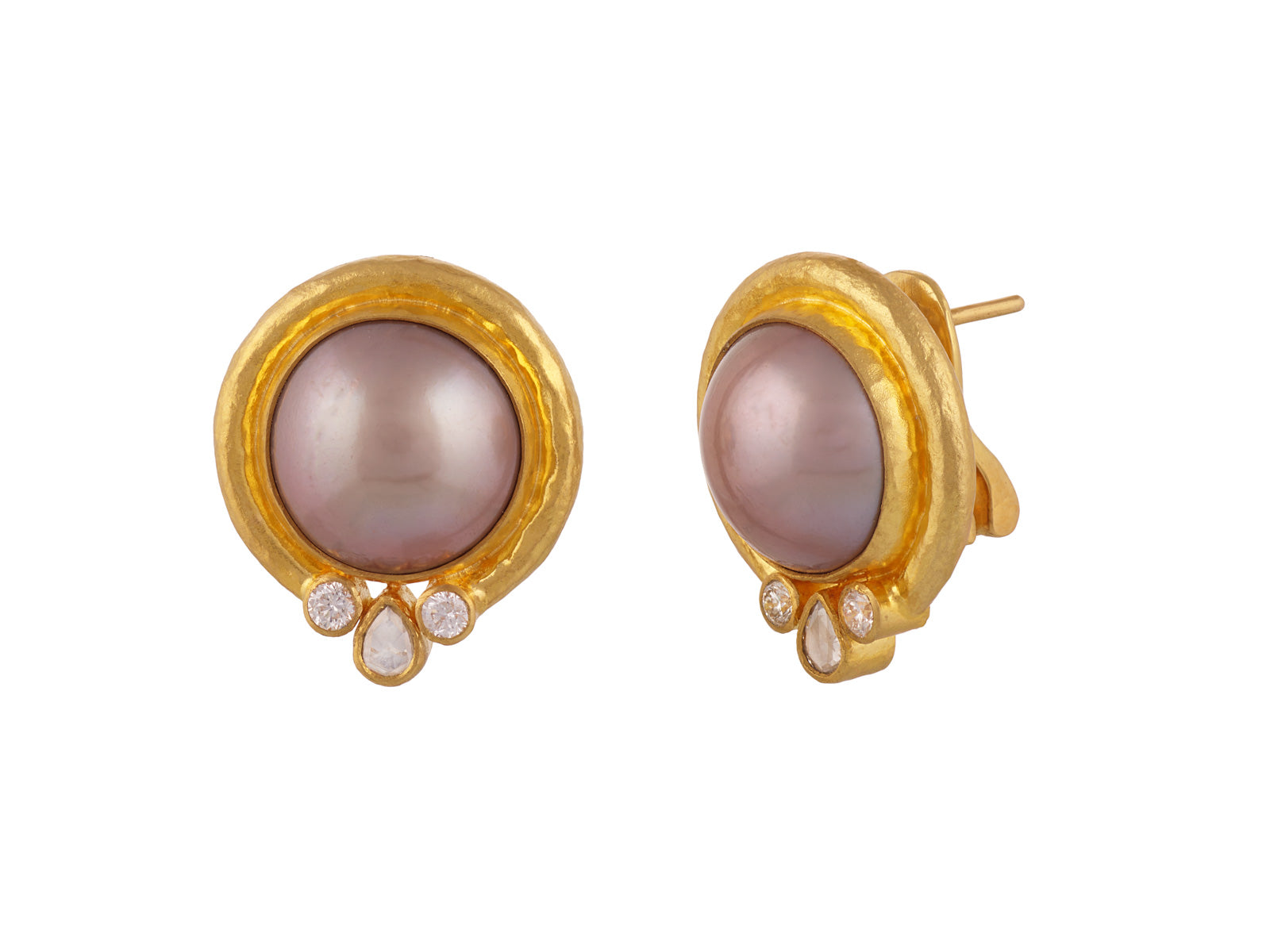 Pearl Stud Earrings