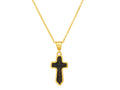 GURHAN, GURHAN Antiquities Gold Pendant Necklace, 11mm Wide, Bronze Cross