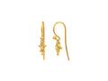 GURHAN, GURHAN Boucle Gold Cluster Drop Earrings, Gold Balls, Wire Hook, No Stone