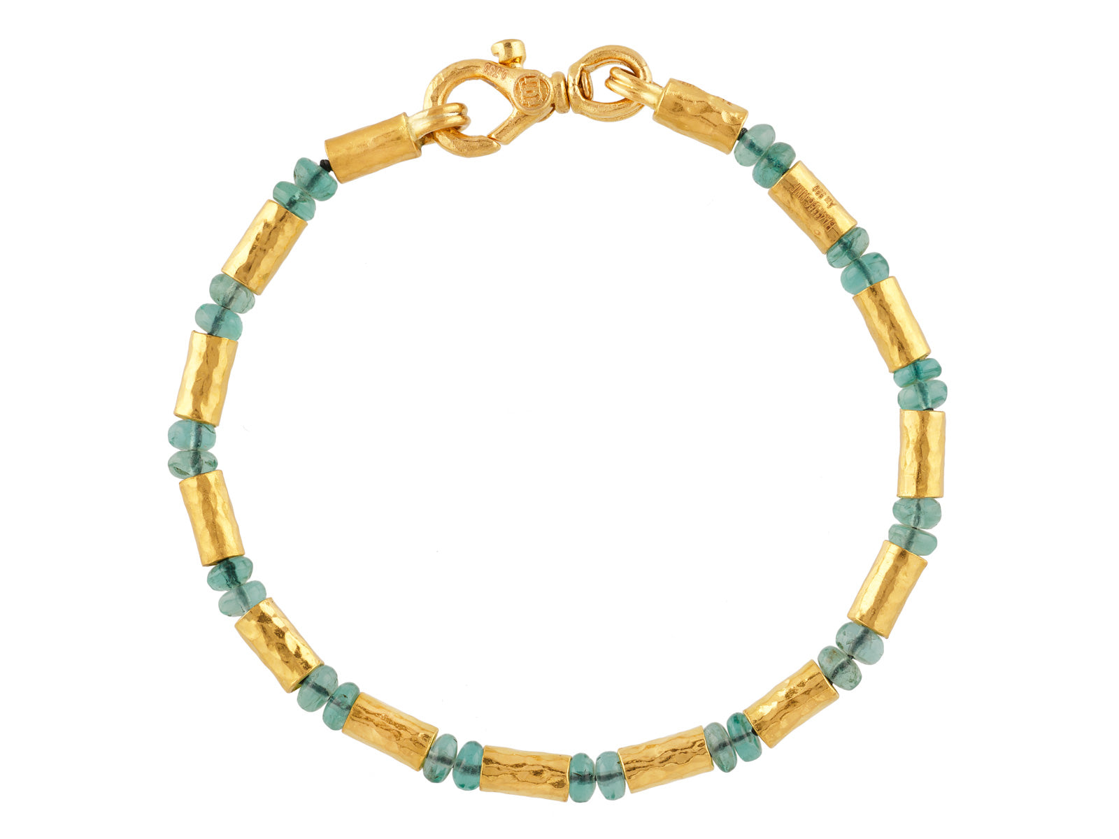 Emerald Gold Bracelet