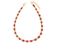GURHAN, GURHAN Elements Gold All Around Short Necklace, Mixed Amorphous Shapes, Ruby and Diamond