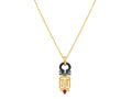 GURHAN, GURHAN Guardian Gold Pendant Necklace, Augusta Key, Ruby and Diamond