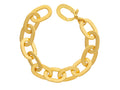 GURHAN, GURHAN Hoopla Gold Chain Link Bracelet, 21x14mm Flat Oval, No Stone
