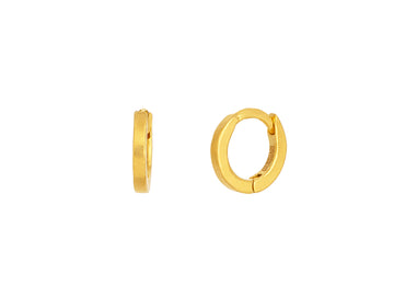 GURHAN, GURHAN Hoopla Gold Huggie Hoop Earrings, 5mm Round