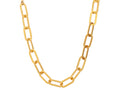 GURHAN, GURHAN Hoopla Gold Link Short Necklace, 25x8.5mm Oval, Plain