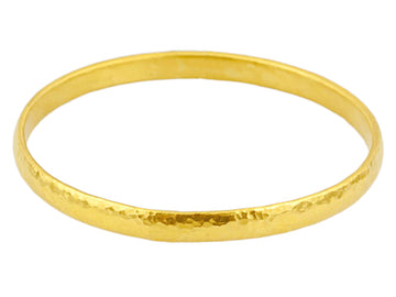 GURHAN, GURHAN Hoopla Gold Bangle Bracelet, 5.5mm Wide