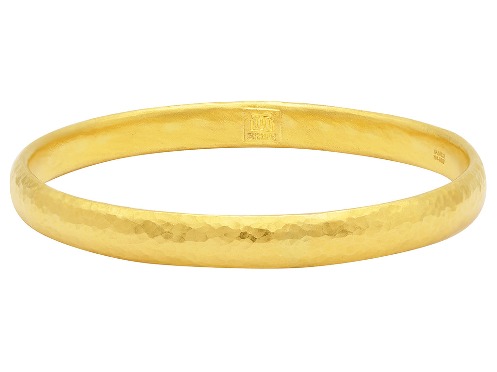 GURHAN, GURHAN Hoopla Gold Bangle Bracelet, 6.5mm Wide