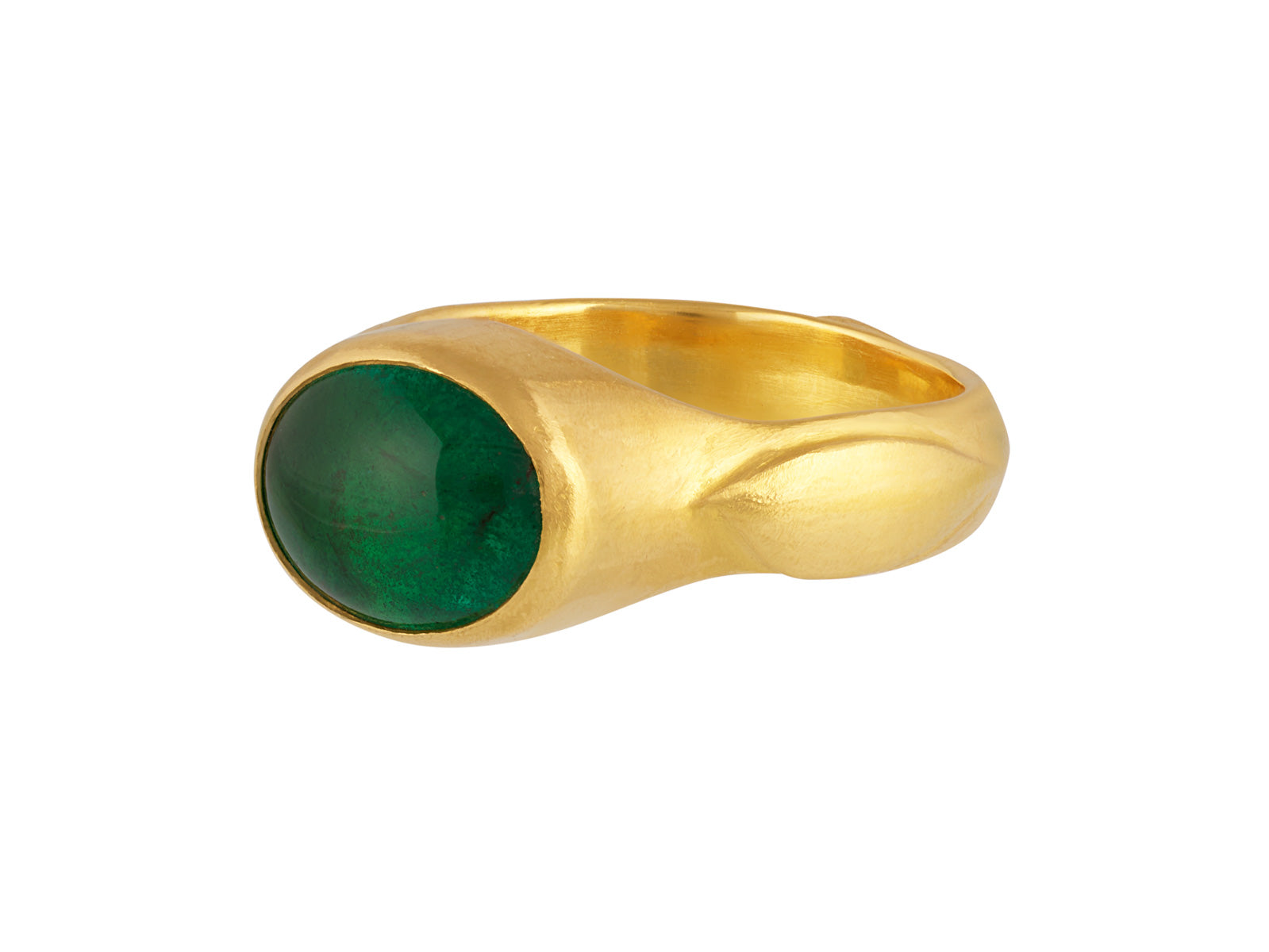 Emerald Gold Rings
