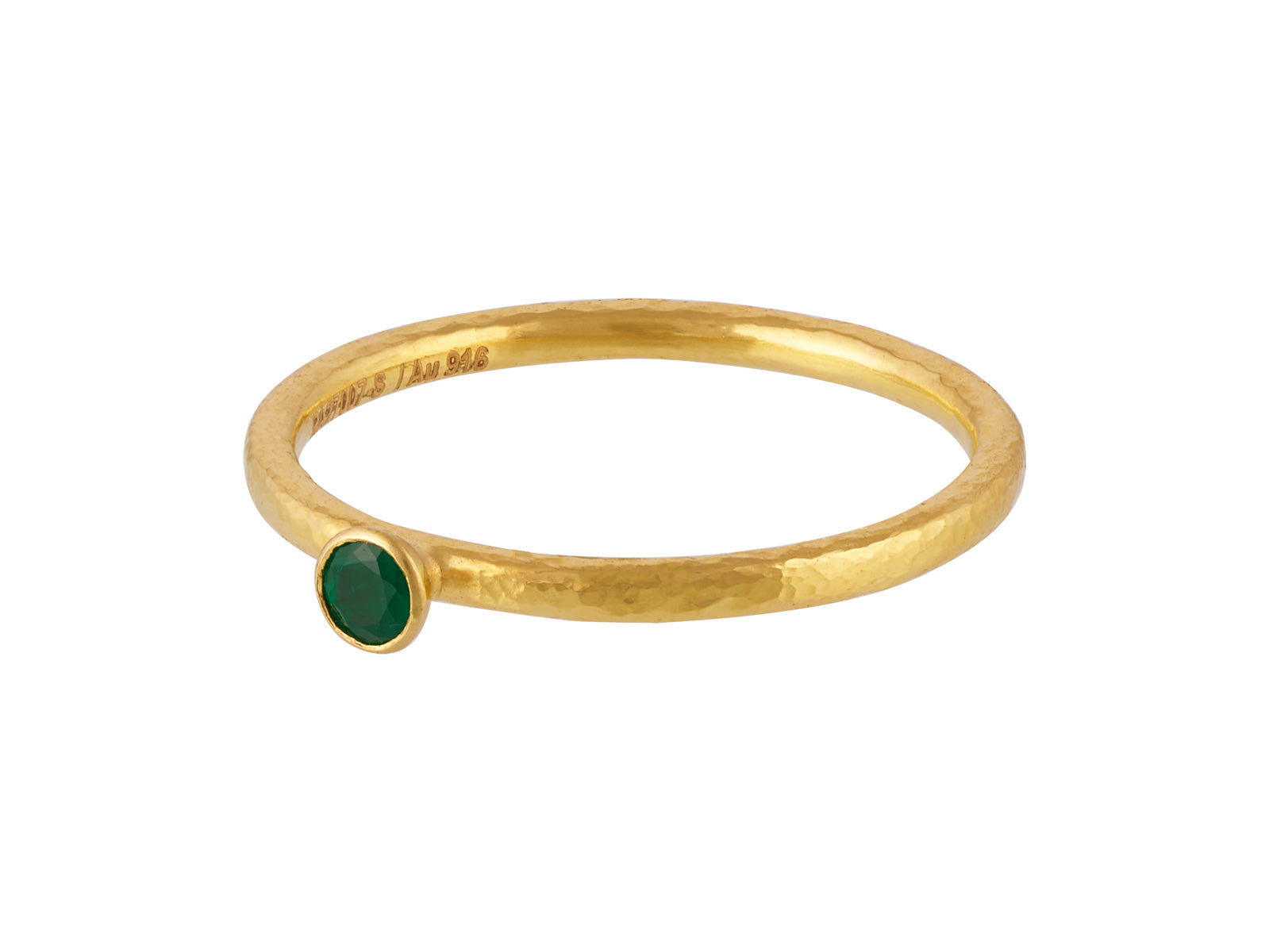 Emerald Gold Rings