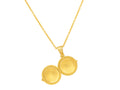 GURHAN, GURHAN Locket Gold Pendant Necklace, 25x17mm Round, No Stone