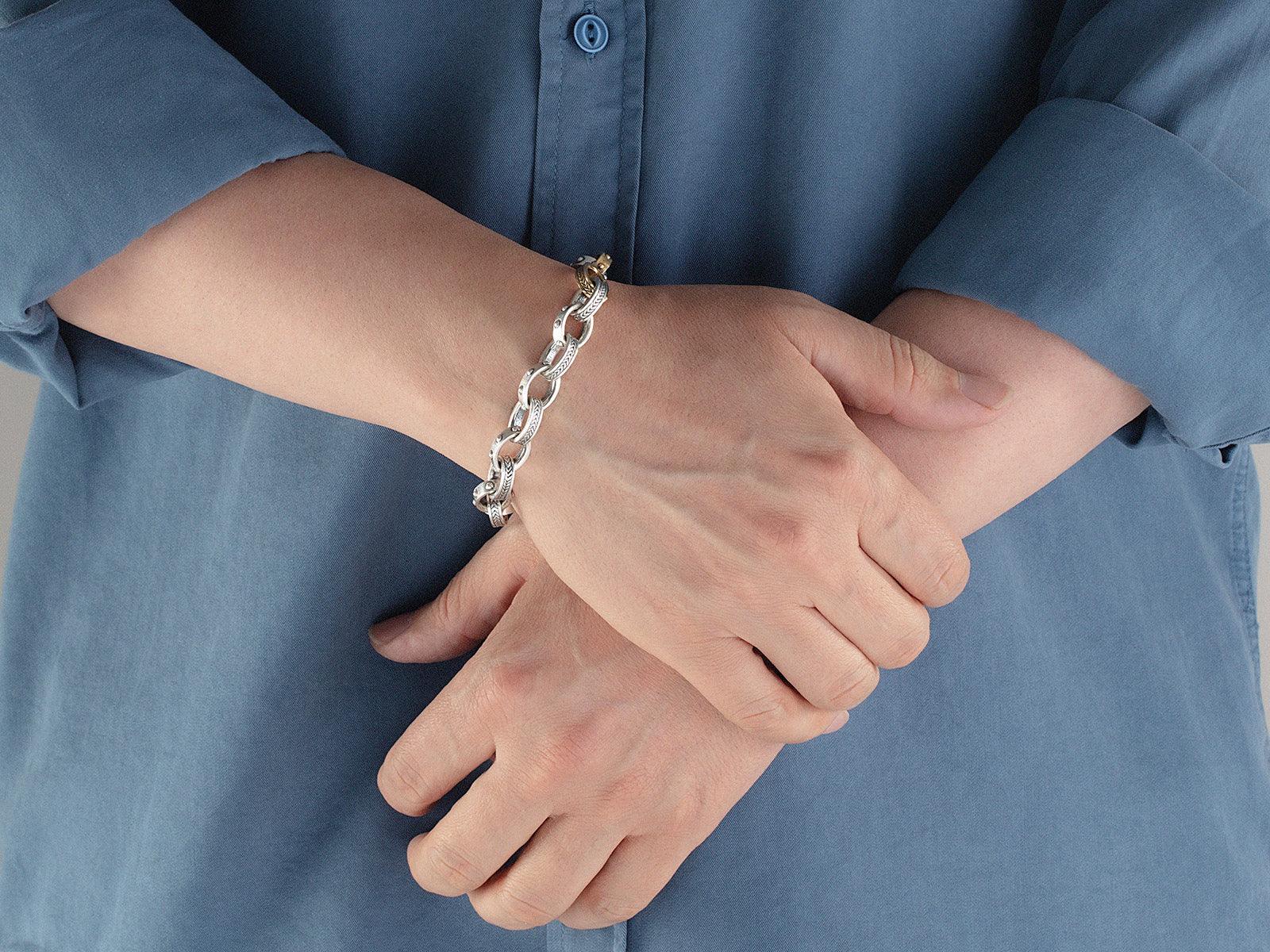 Link Bracelet | Handmade 24K Gold Fine Jewelry | GURHAN