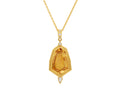 GURHAN, GURHAN Muse Gold Pendant Necklace, Citrine and Diamond