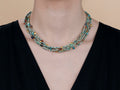 GURHAN, GURHAN Phoenician Gold Multi-Strand Necklace, Mixed Gold Beads, Mixed Stones