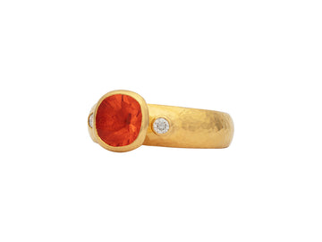 GURHAN, GURHAN Prism Gold Opal Cocktail Ring, 8mm Cushion Shape