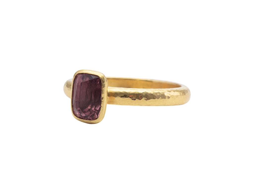 GURHAN, GURHAN Prism Gold Tourmaline Cocktail Ring, 8x6mm Rectangle