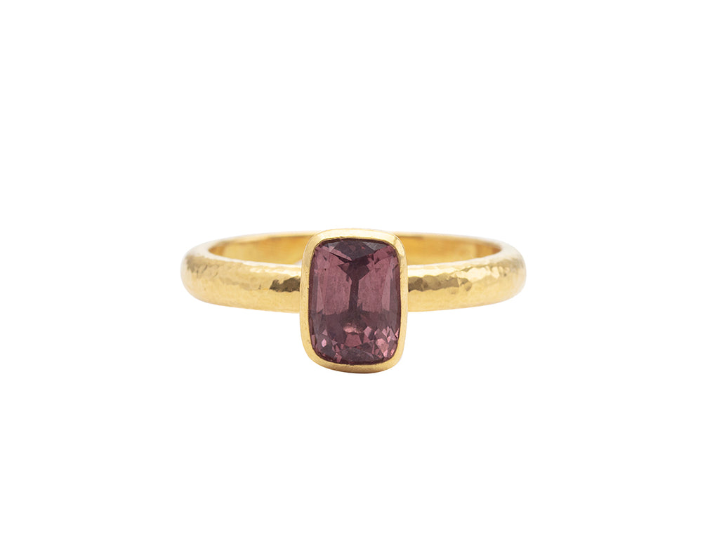 GURHAN, GURHAN Prism Gold Tourmaline Cocktail Ring, 8x6mm Rectangle