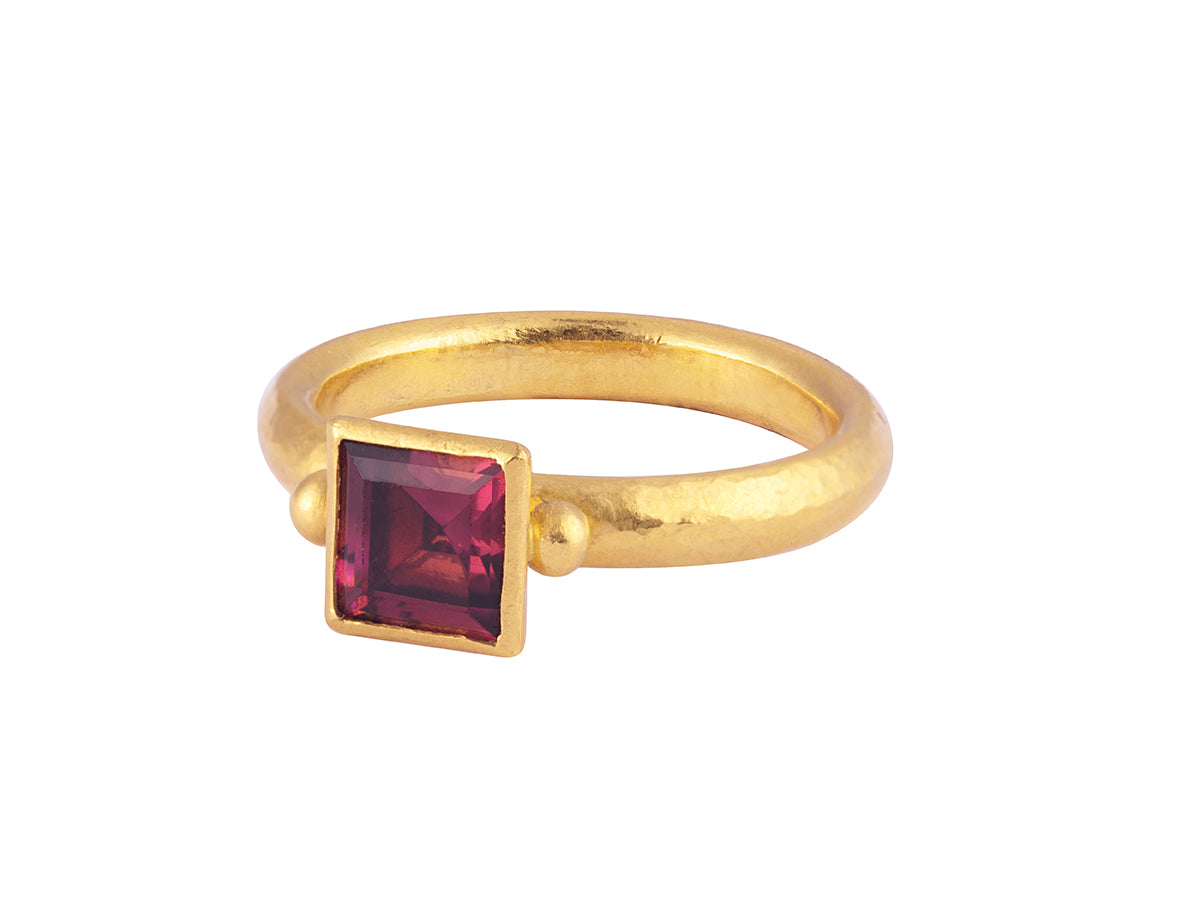 GURHAN, GURHAN Prism Gold Stone Ring, Tourmaline