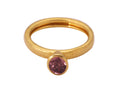 GURHAN, GURHAN Prism Gold Stone Stacking Ring, 6x5mm Oval, Spinel