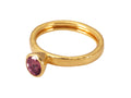GURHAN, GURHAN Prism Gold Stone Stacking Ring, 6x5mm Oval, Spinel