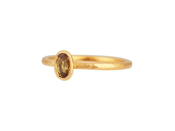 GURHAN, GURHAN Prism Gold Stone Stacking Ring, 6x4mm Oval, Sapphire