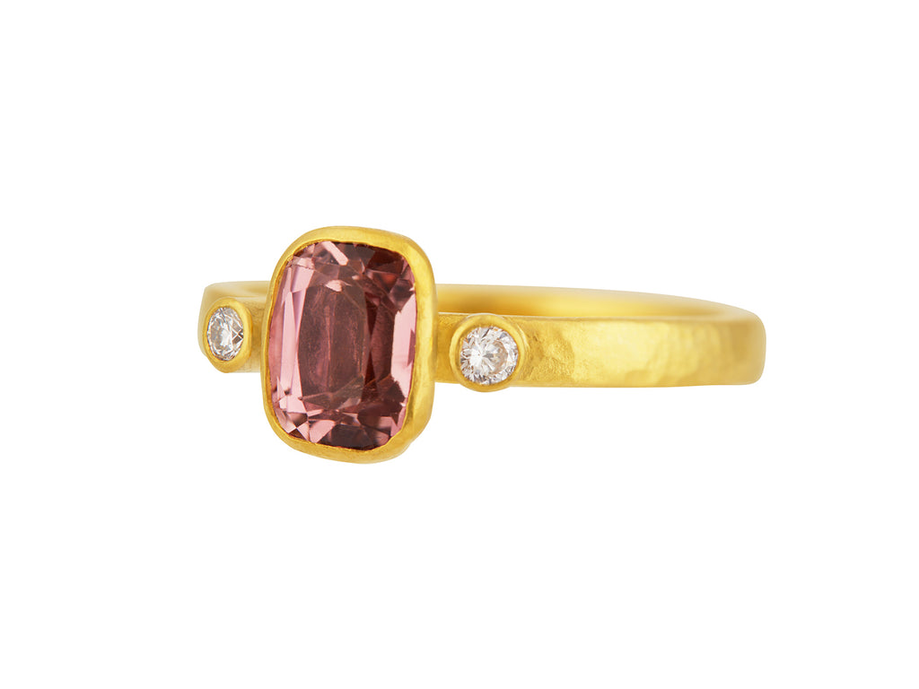 GURHAN, GURHAN Prism Gold Tourmaline Cocktail Ring, 8x6mm Oval