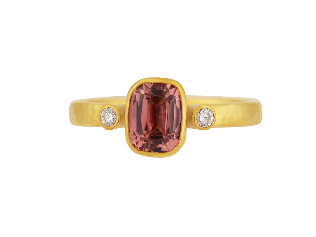 GURHAN, GURHAN Prism Gold Tourmaline Cocktail Ring, 8x6mm Oval