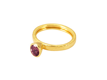 GURHAN, GURHAN Prism Gold Spinel Stacking Ring, 6x5mm Oval