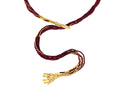 GURHAN, GURHAN Rain Gold Lariat Long Necklace, 7-Strand, Ruby and Diamond