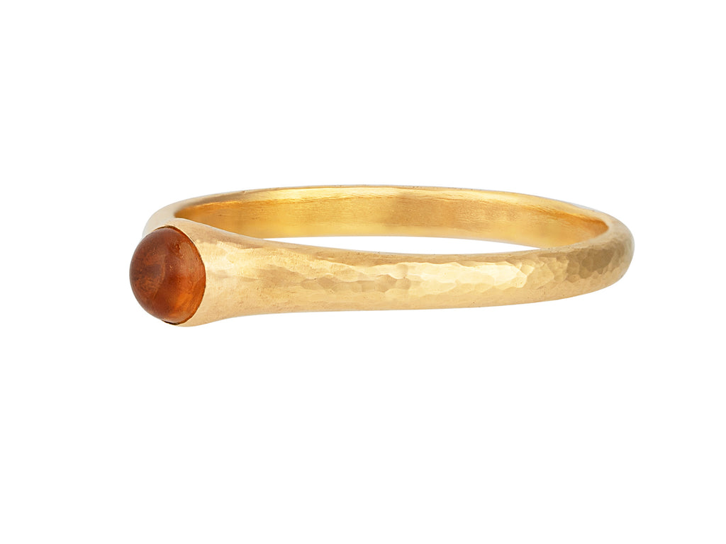 GURHAN, GURHAN Rain Gold Citrine Stacking Ring, 4mm Round Stone