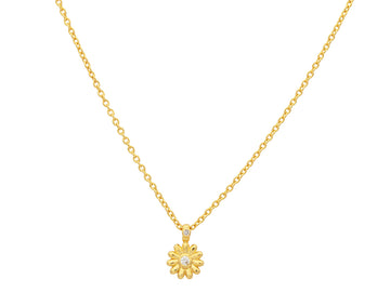 GURHAN, GURHAN Spell Gold Diamond Pendant Necklace, Small Daisy