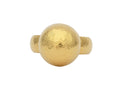 GURHAN, GURHAN Spell Gold Cocktail Ring, 14mm Half Ball, No Stone