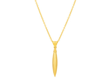 GURHAN, GURHAN Wheat Gold Pendant Necklace, 30mm Long Drop