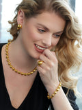 GURHAN, GURHAN Amulet Gold All Around Short Necklace, 10mm Round, Diamond