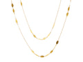 GURHAN, GURHAN Willow Gold Station Necklace, Cluster, with No Stone