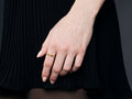 GURHAN, GURHAN Hoopla Gold Band Ring, 2.9mm Wide, Diamond