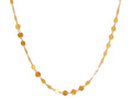 GURHAN, GURHAN Lush Gold Single Strand Necklace, Short, with No Stone