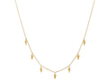GURHAN, GURHAN Boucle Gold Charm Necklace, Dangling, with No Stone