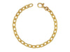 GURHAN, GURHAN Hoopla Gold All Around Link Bracelet, 9mm Oval, with No Stone
