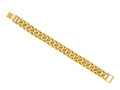 GURHAN, GURHAN Hoopla Gold Cuban Link Bracelet, 14mm Twisted Round, No Stone