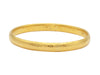 GURHAN, GURHAN Hoopla Gold Plain Bangle Bracelet, 6.5mm Wide, No Stone
