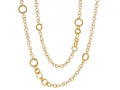 GURHAN, GURHAN Hoopla Gold Link Long Necklace, Mixed Round, with No Stone